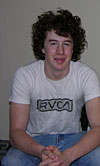 Adam early in the morning (8:00 am).
